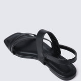 Bellissa Comfy Sandals In BlackShoes - myballerine