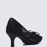 Bellisse Comfy Heels In BlackHeels - myballerine