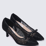 Bellisse Comfy Heels In BlackHeels - myballerine