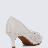 Bellisse Comfy Heels In IvoryHeels - myballerine