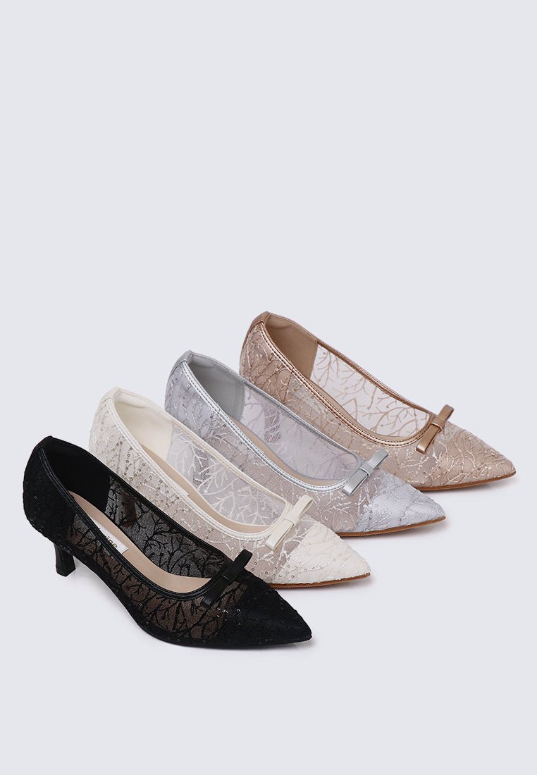 Bellisse Comfy Heels In IvoryHeels - myballerine