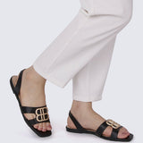 Berenice Comfy Sandals In BlackShoes - myballerine