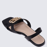 Berenice Comfy Sandals In BlackShoes - myballerine