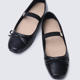 Beyonca Comfy Ballerina In BlackBallerina - myballerine