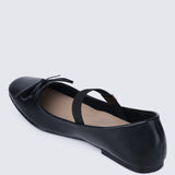 Beyonca Comfy Ballerina In BlackBallerina - myballerine