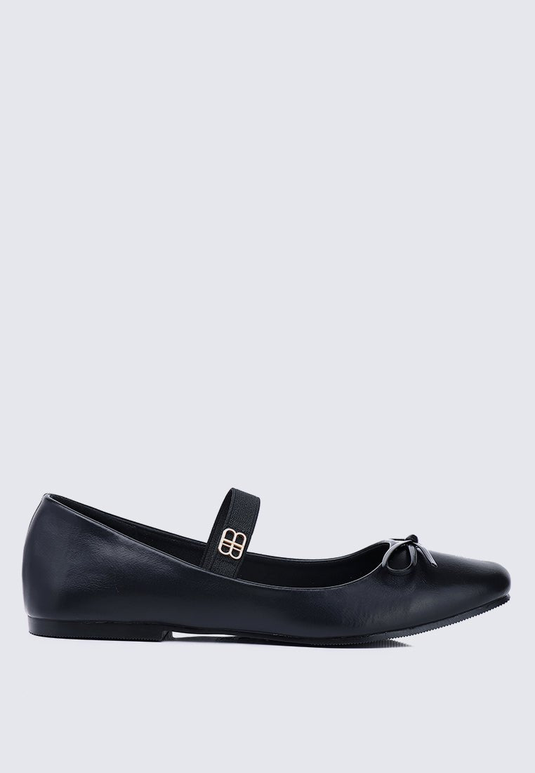 Beyonca Comfy Ballerina In BlackShoes - myballerine