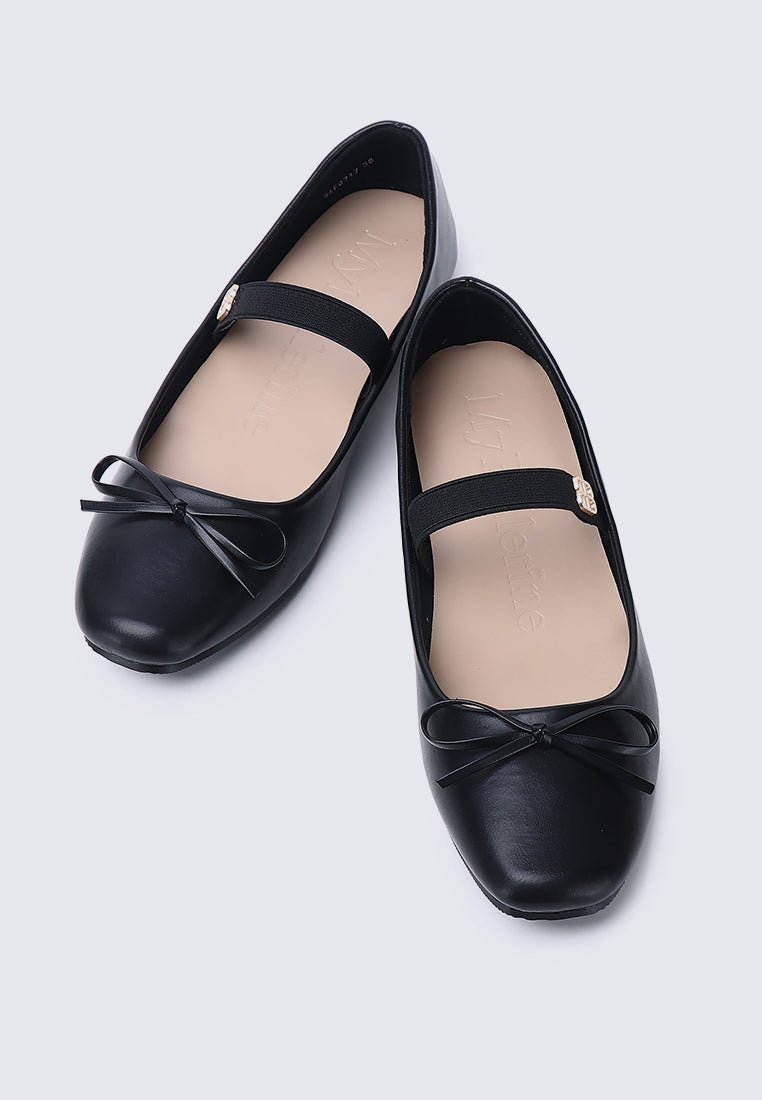 Beyonca Comfy Ballerina In BlackShoes - myballerine