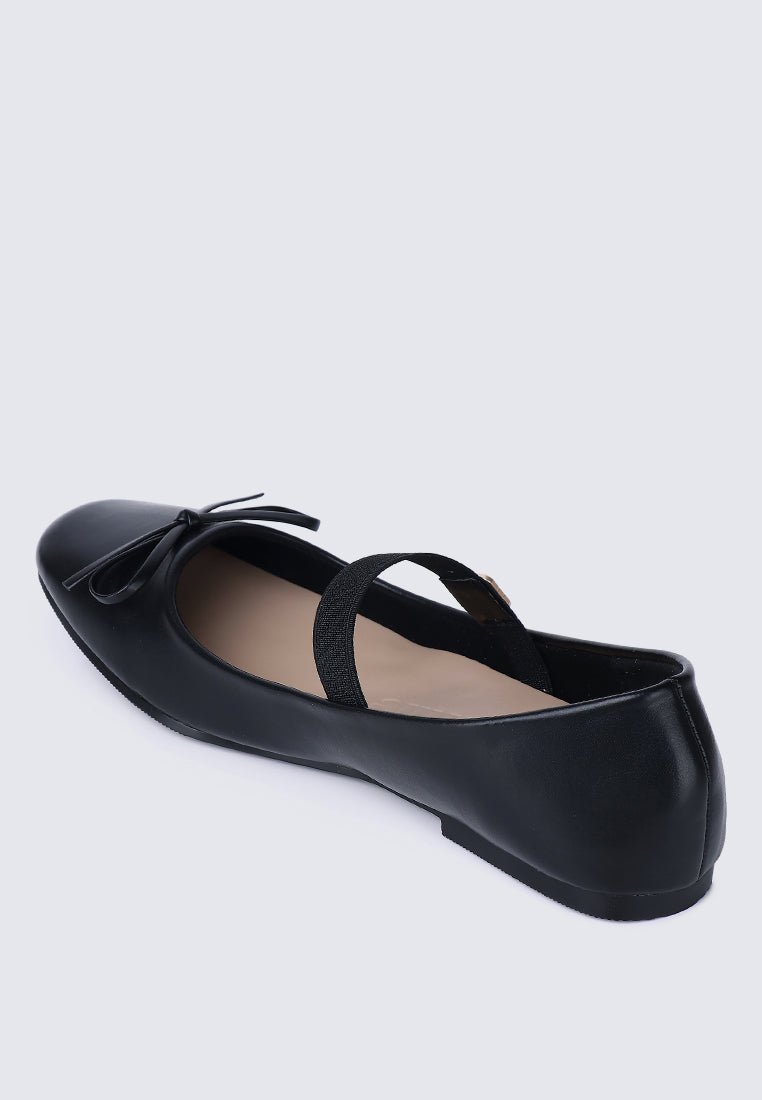 Beyonca Comfy Ballerina In BlackShoes - myballerine