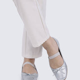 Beyonca Comfy Ballerina In SilverBallerina - myballerine