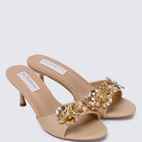 Blossom Comfy Heels In NudeShoes - myballerine