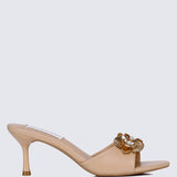 Blossom Comfy Heels In NudeShoes - myballerine