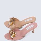 Blossom Comfy Heels In PinkShoes - myballerine