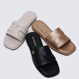 Bobi Comfy Sandal In AlmondShoes - myballerine