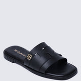 Bobi Comfy Sandal In BlackShoes - myballerine