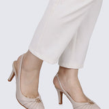 Bovis Comfy Heels In AlmondShoes - myballerine