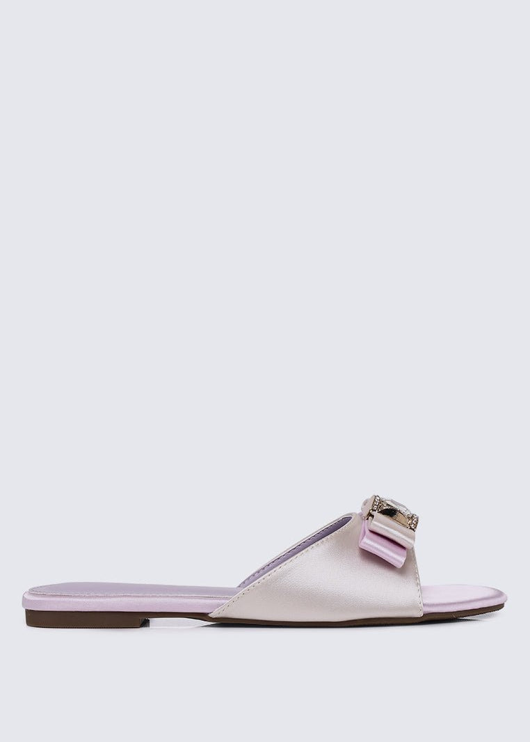 Bowelle Comfy Sandals In LilacSandals - myballerine