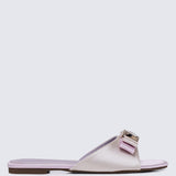 Bowelle Comfy Sandals In LilacSandals - myballerine