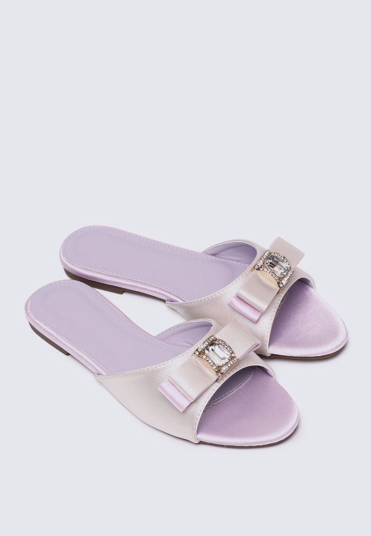 Bowelle Comfy Sandals In LilacSandals - myballerine