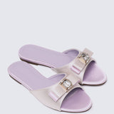 Bowelle Comfy Sandals In LilacSandals - myballerine