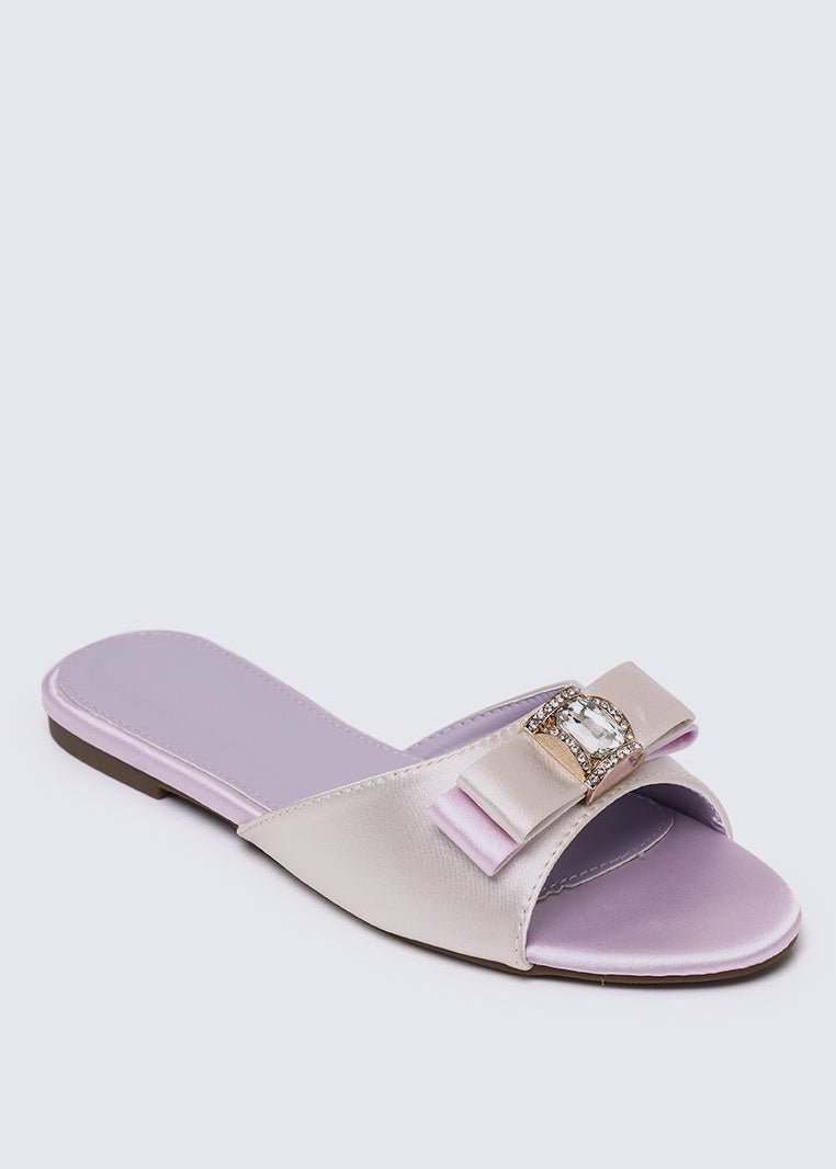 Bowelle Comfy Sandals In LilacSandals - myballerine