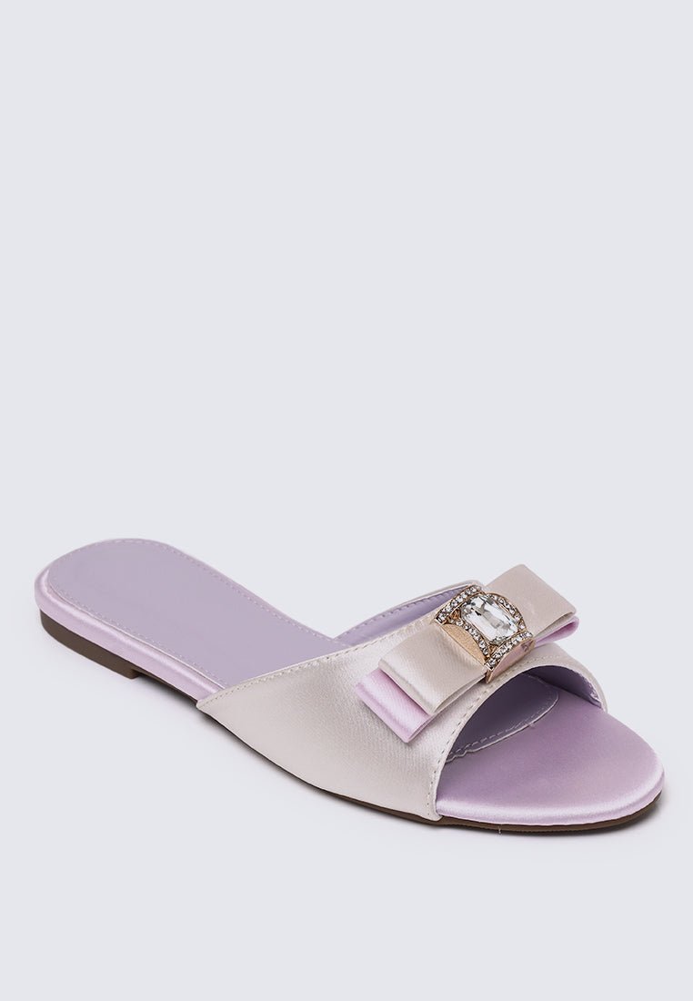 Bowelle Comfy Sandals In LilacSandals - myballerine