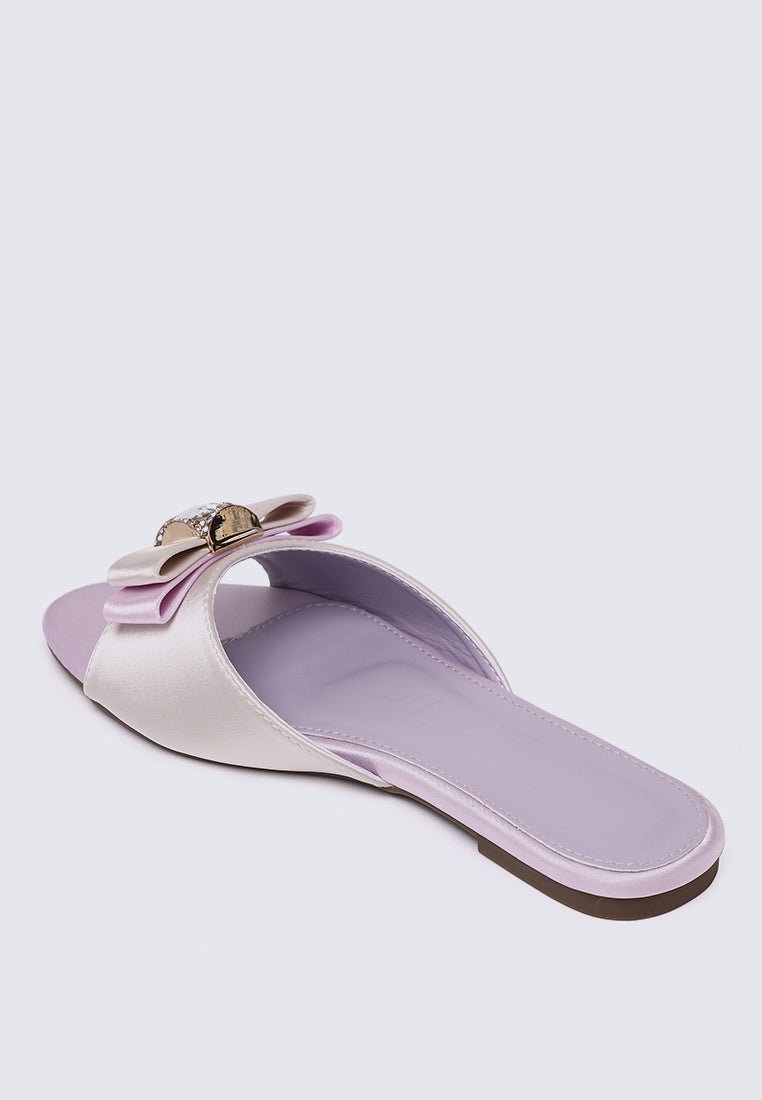 Bowelle Comfy Sandals In LilacSandals - myballerine