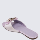 Bowelle Comfy Sandals In LilacSandals - myballerine