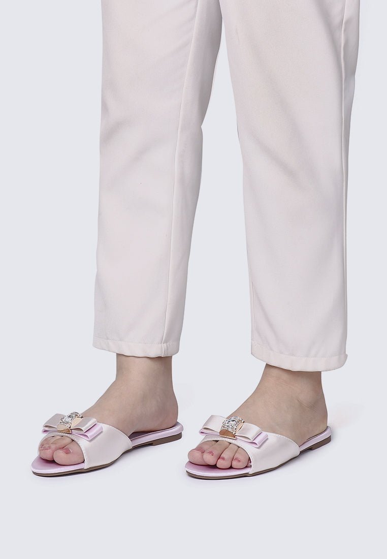 Bowelle Comfy Sandals In LilacSandals - myballerine