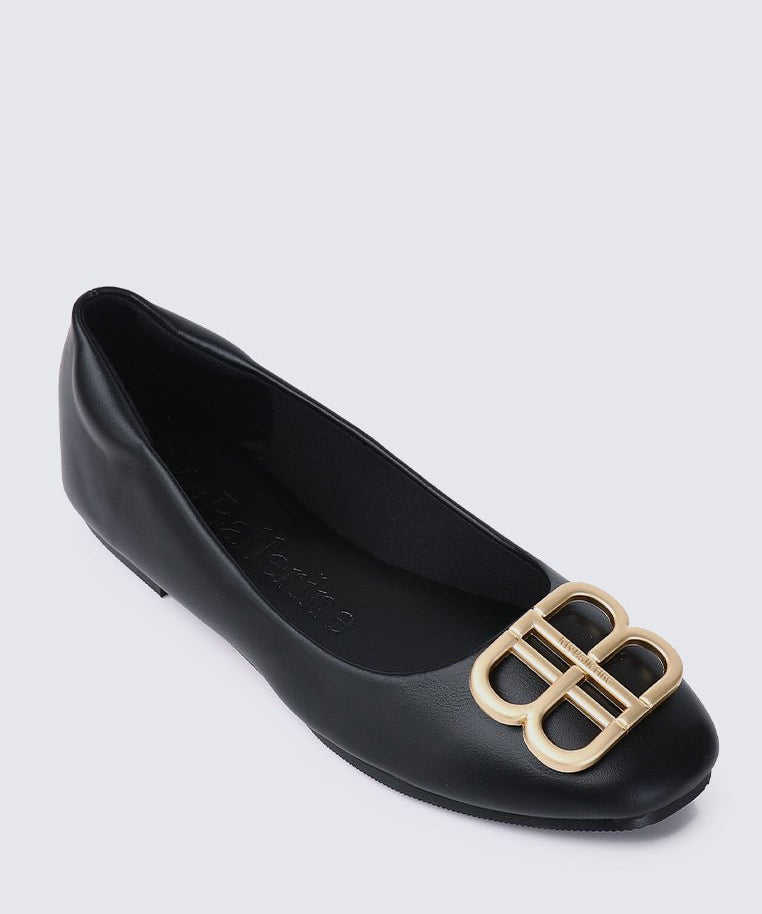 Brenda Comfy Ballerina BlackShoes - myballerine