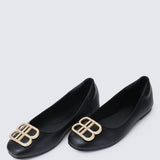 Brenda Comfy Ballerina BlackShoes - myballerine