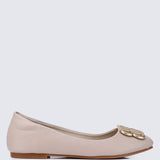 Brenda Comfy Ballerina TaupeShoes - myballerine