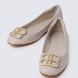 Brenda Comfy Ballerina TaupeShoes - myballerine