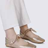 Brenee Comfy Ballerina In Rose GoldShoes - myballerine