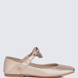 Brenee Comfy Ballerina In Rose GoldShoes - myballerine