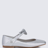 Brenee Comfy Ballerina In SilverBallerina - myballerine