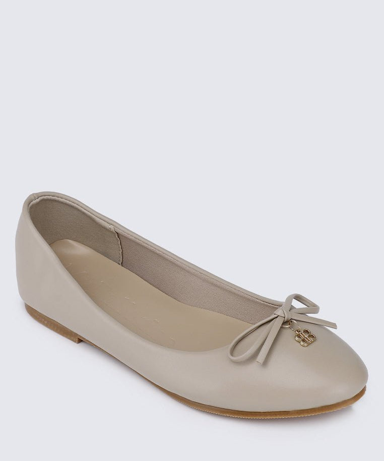 Briony Comfy Ballerina In AlmondShoes - myballerine