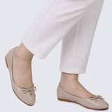 Briony Comfy Ballerina In AlmondShoes - myballerine