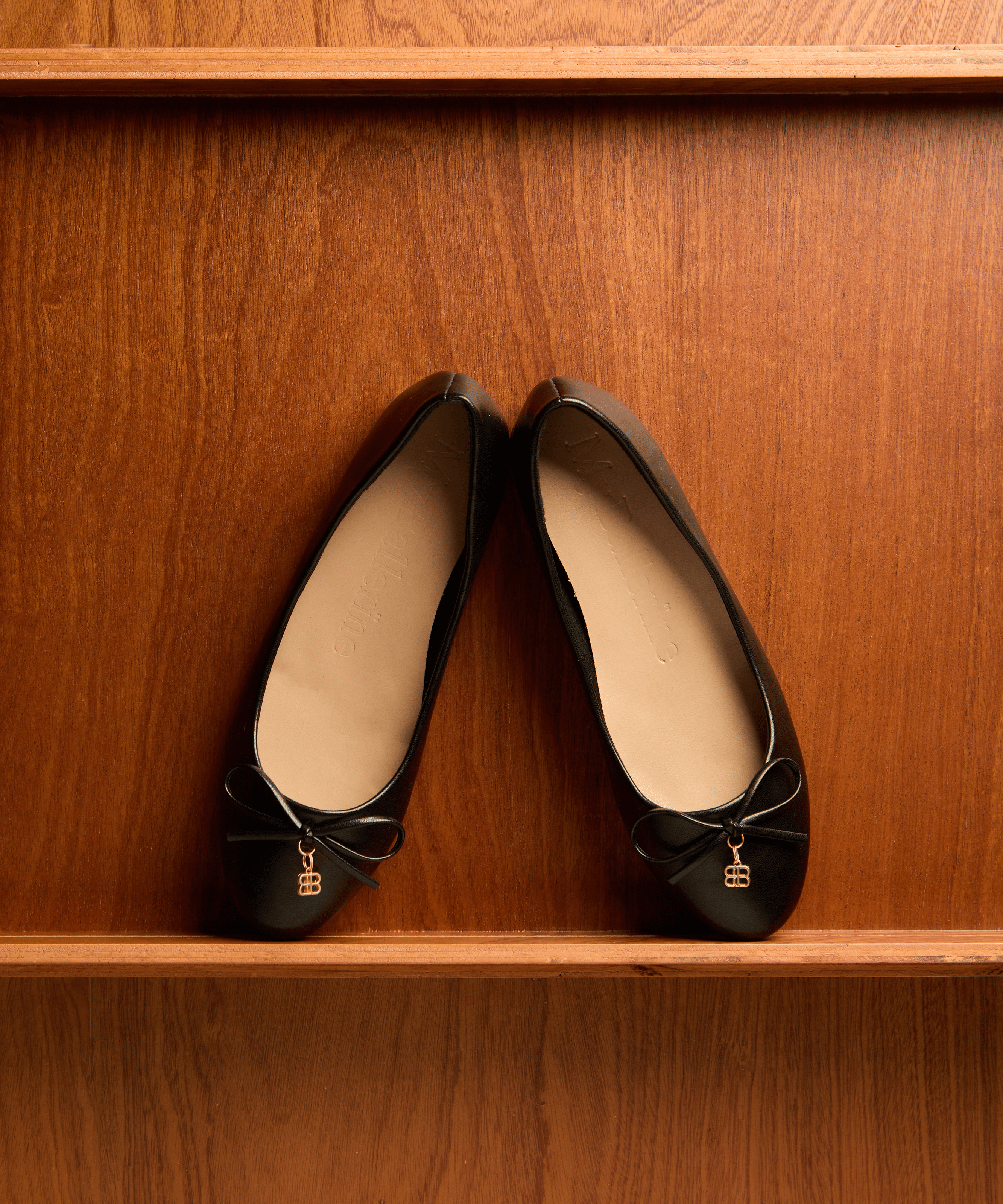 Briony Comfy Ballerina In Black - myballerine