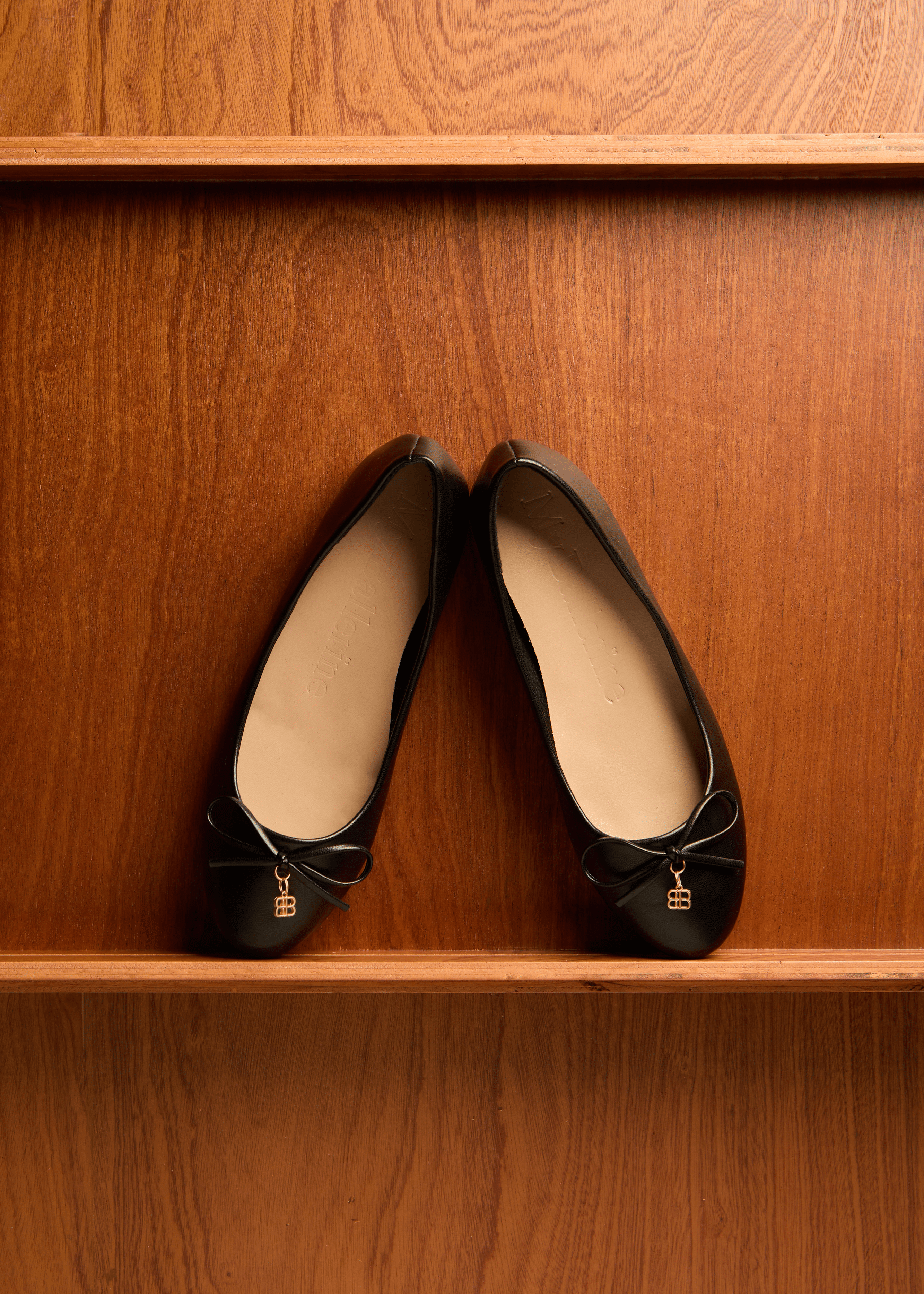 Briony Comfy Ballerina In Black - myballerine