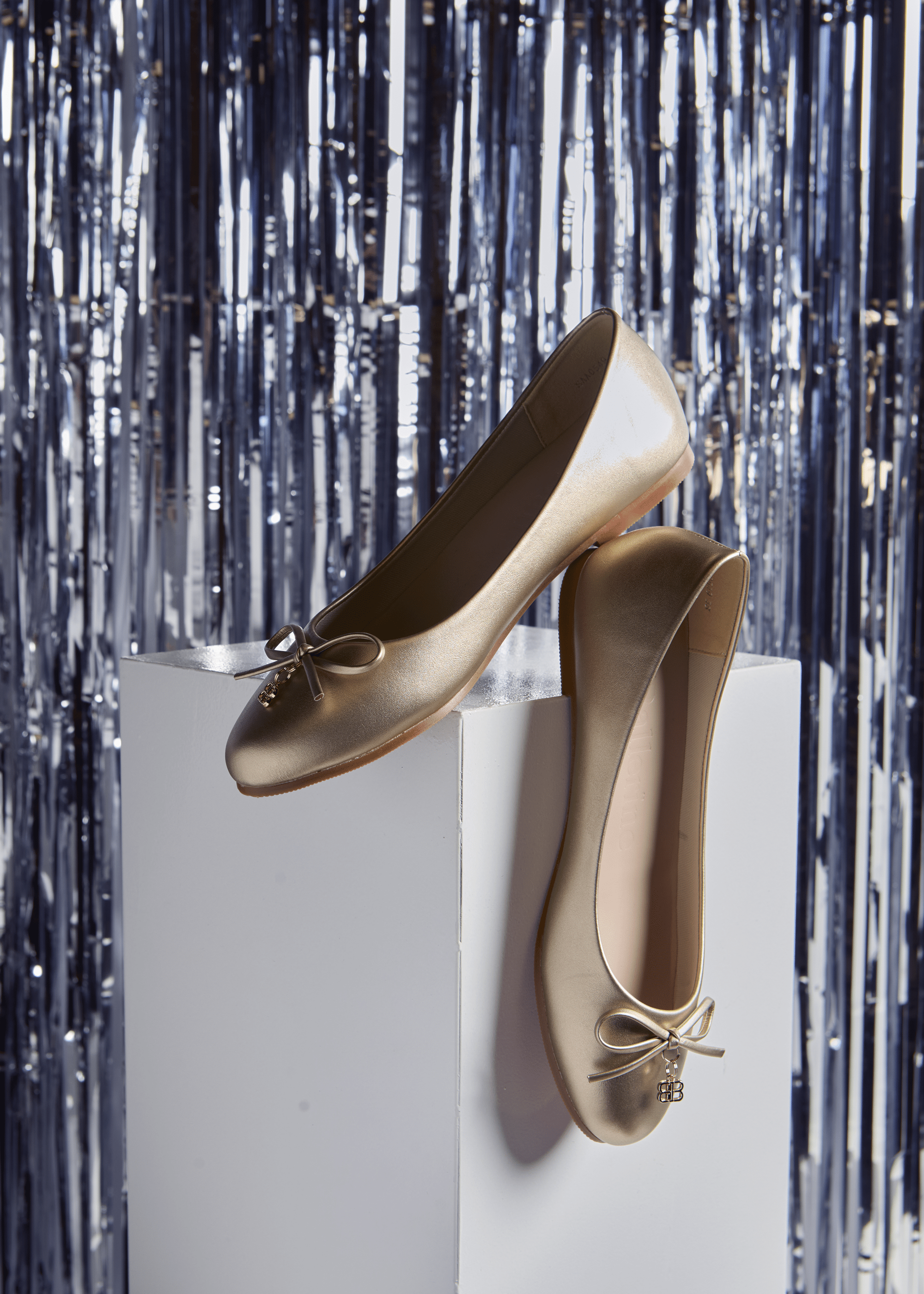 Briony Comfy Ballerina In Gold - myballerine