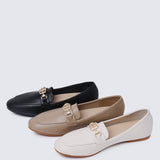 Britt Comfy Loafers In Black - myballerine