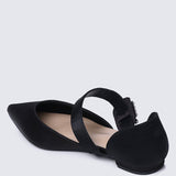 Calista Comfy Ballerina In BlackBallerina - myballerine