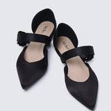 Calista Comfy Ballerina In BlackBallerina - myballerine