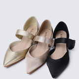 Calista Comfy Ballerina In BlackShoes - myballerine