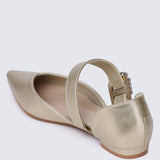 Calista Comfy Ballerina In GoldBallerina - myballerine