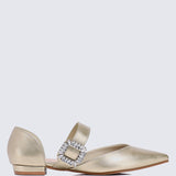 Calista Comfy Ballerina In GoldShoes - myballerine