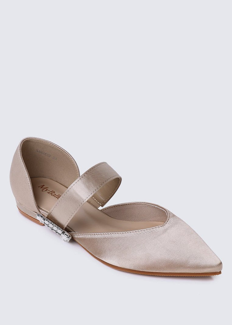 Calista Comfy Ballerina In NudeShoes - myballerine