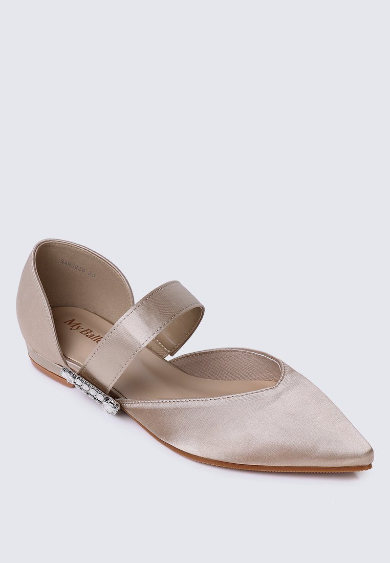 Calista Comfy Ballerina In NudeShoes - myballerine
