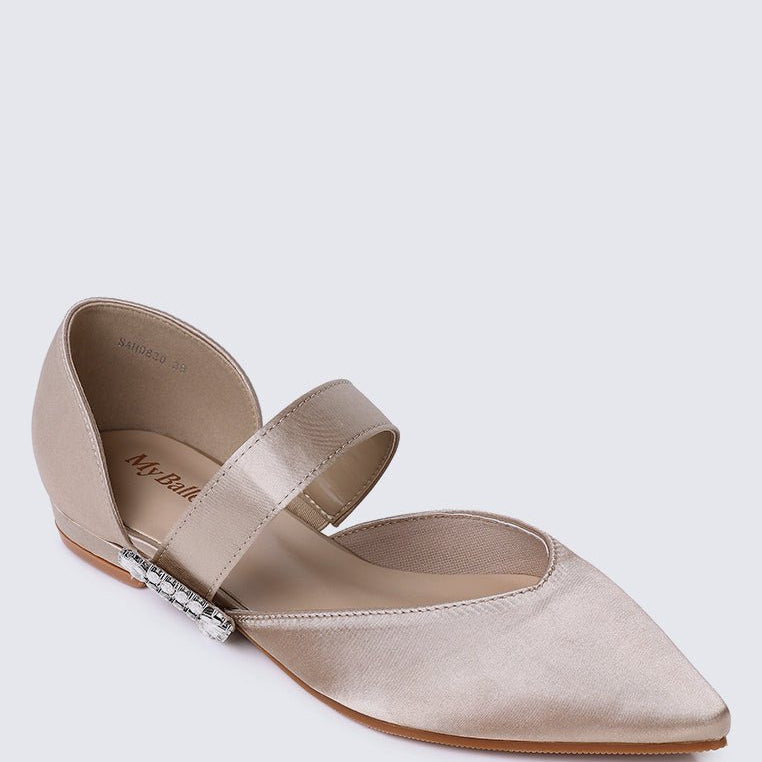 Calista Comfy Ballerina In NudeShoes - myballerine