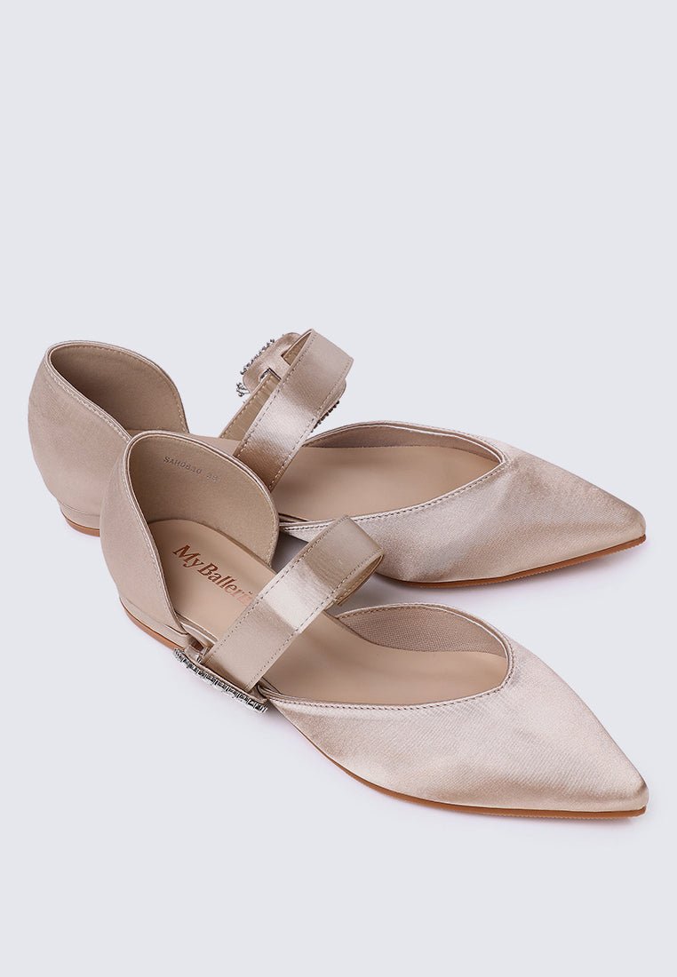 Calista Comfy Ballerina In NudeShoes - myballerine